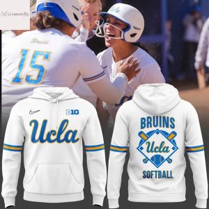 2025 UCLA Bruins Softball Hoodie – White