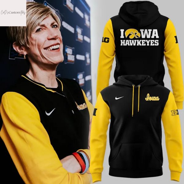 Coach Jan Jensen NCAA March Madness Iowa Hawkeyes Hoodie