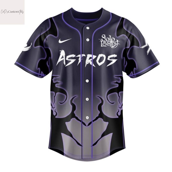 Houston Astros x Solo Leve ling Exclusive Baseball Jersey