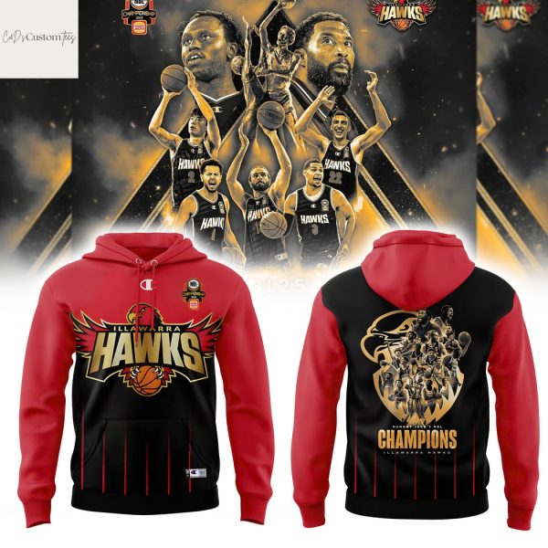 Illawarra Hawks NBL25 Finals Champion Hoodie
