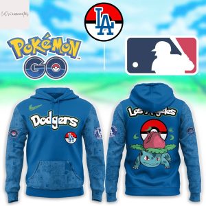 Los Angeles Dodgers x P O kemon Go Bulbasaur Hoodie