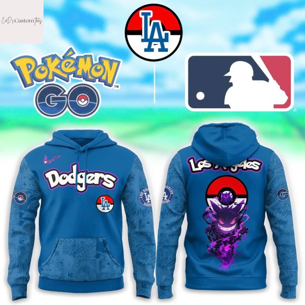 Los Angeles Dodgers x P O kemon Go Gengar Hoodie