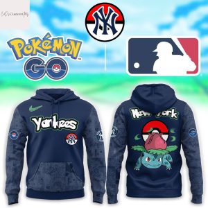 New York Yankees x P O kemon Go Bulbasaur Hoodie