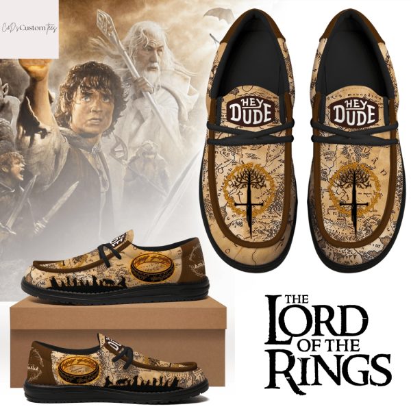 The Lord Of The Rings Design Hey Dude Shoes