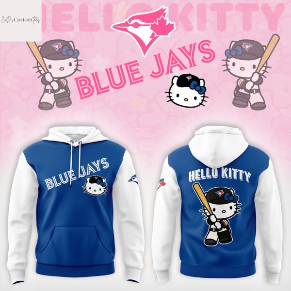 Toronto Blue Jays x Hello Kitty Version 2025 Hoodie – Blue