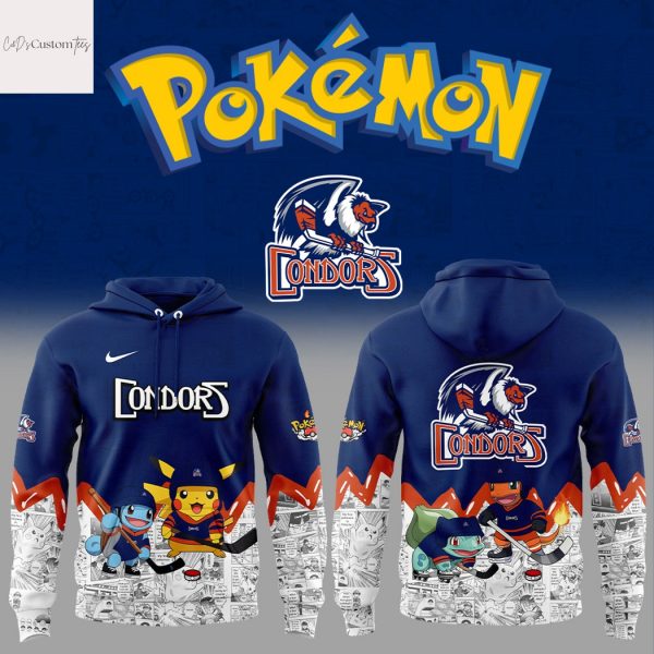Bakersfield Condors x 2025 Po kemon Go Hoodie