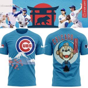 Chicago Cubs x 2025 Tokyo Series 3D T-Shirt