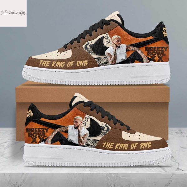 Chris Brown Breezy Bowl XX The King Of RNB Air Force 1