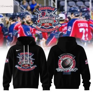 Evansville Thunderbolts SPHL Champions Leacy 2025 Hoodie