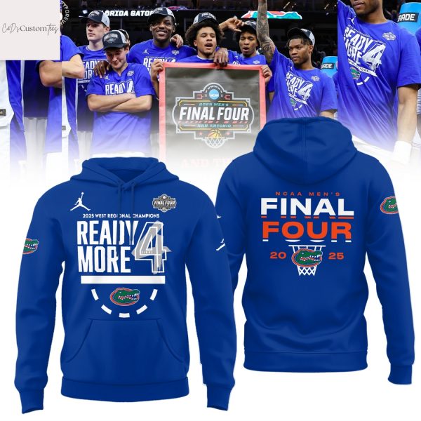Florida Gators 2025 NCAA Mens Basketball Tournament March Madness Final Four Regional Champions Hoodie