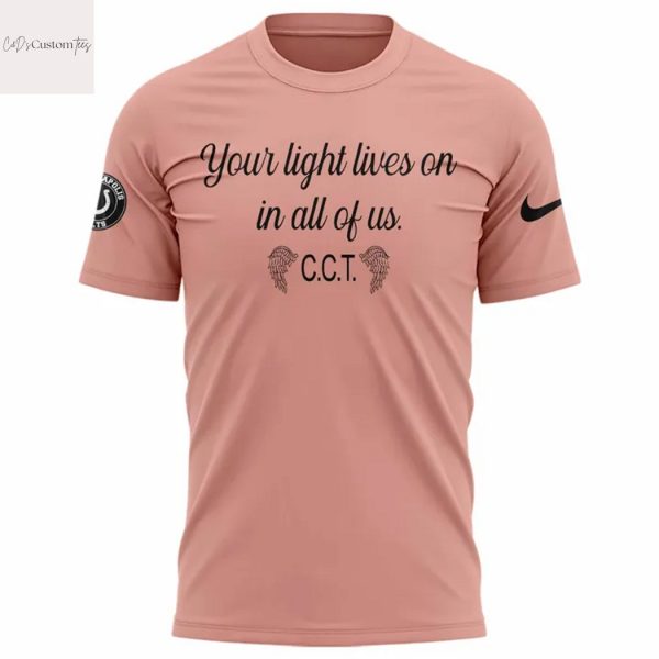 Indianapolis Colts Your Light Lives On In All Of Us 2025 3D T-Shirt