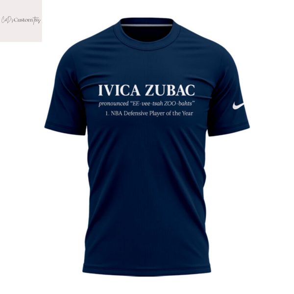 Ivica Zubac Los Angeles Clippers Defensive Player Of The Year 3D T-Shirt