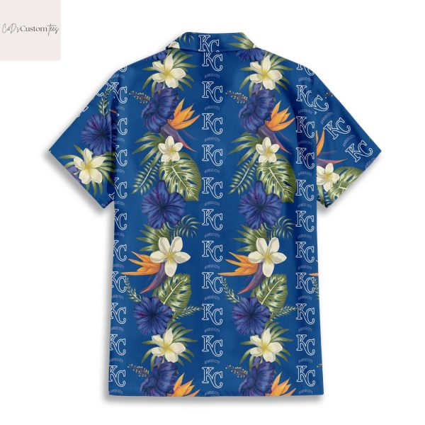 Kansas City Royals 2025 Flower Hawaiian Shirt