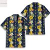 Los Angeles Angels Flower Hawaiian Shirt
