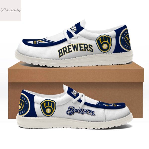 Milwaukee Brewers 2025 Hey Dude Shoes