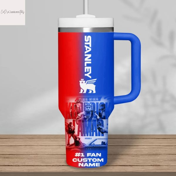 Personalized Kendrick Lamar Not Like Us Tumbler With Handle And Straw