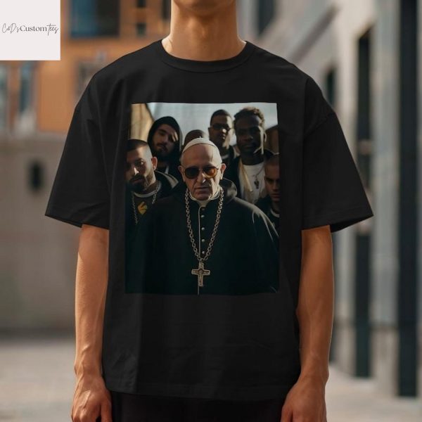 Pope Francis Vatican Catholic Vicar Of Christ Cool Saintwave Unisex T-Shirt