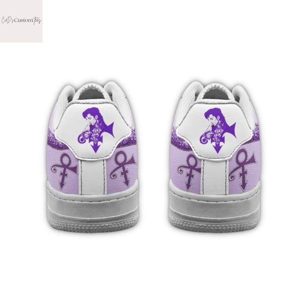 Purple Rain Prince Signature Air Force 1 Sneaker