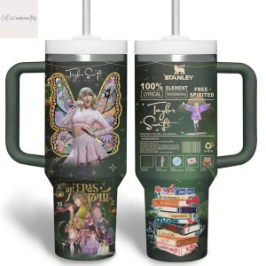 Taylor Swift The Eras Tour Tumbler With Handle And Straw