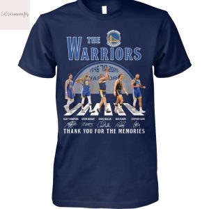 The Golden State Warriors 1946-2025 Signature Thank You For The Memories Unisex T-Shirt