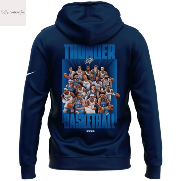 2024-2025 Oklahoma City Thunders Western Conference Champs Finals Hoodie