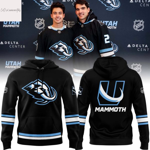 2025 Utah Mammoth Black Hoodie