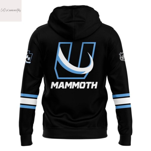 2025 Utah Mammoth Black Hoodie