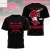 Arkansas Razorbacks Baseball Lets Go Razorbacks 3D T-Shirt – Red