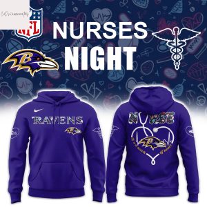 Baltimore Ravens Nurses Night Hoodie