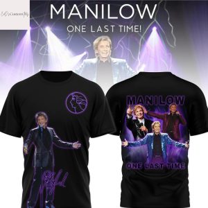 Barry Manilow One Last Time Signature 3D T-Shirt