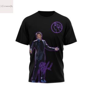 Barry Manilow One Last Time Signature 3D T-Shirt