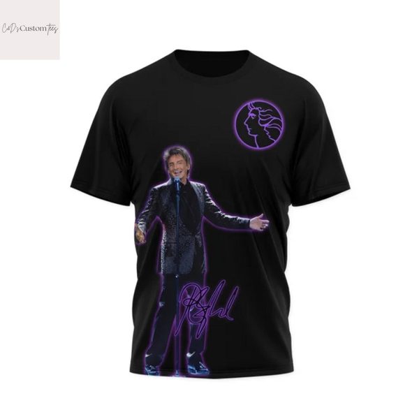 Barry Manilow One Last Time Signature 3D T-Shirt