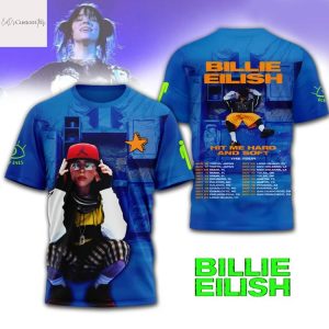 Billie Eilish Hit Me Hard And Soft The Tour 3D T-Shirt