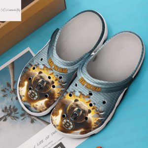 Boston Bruins Fear The Bear Crocs