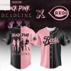 Cleveland Guardians x Blackpink Deadline World Tour Baseball Jersey