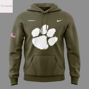 Clemson Tigers Softball Military Appreciation 2025 Hoodie