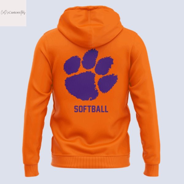 Clemson Tigers Softball Why Not US 2025 Hoodie