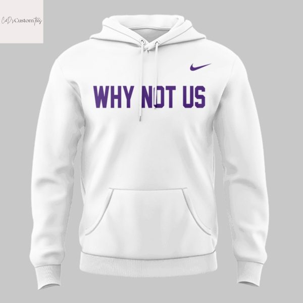 Clemson Tigers Softball Why Not US 2025 Hoodie – White