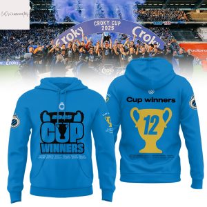 Club Brugge KV 2025 Cup Winners Hoodie – Blue