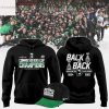 Commissioners Cup Champions Binghamton Black Bears 2025 Back To Back Hoodie