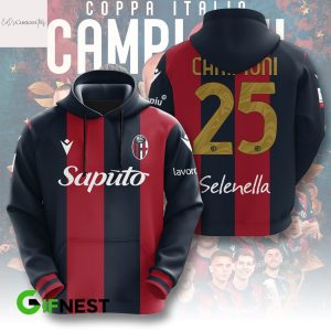 Coppa Italia Campioni 2025 Design Hoodie