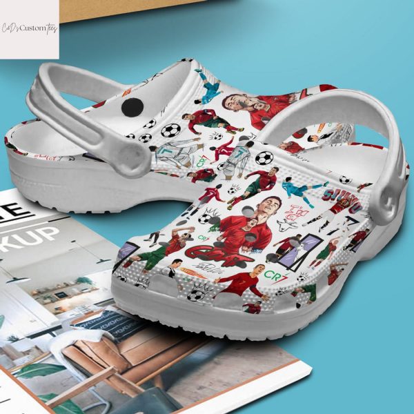 Cristiano Ronaldo CR7 Goat Signature Crocs