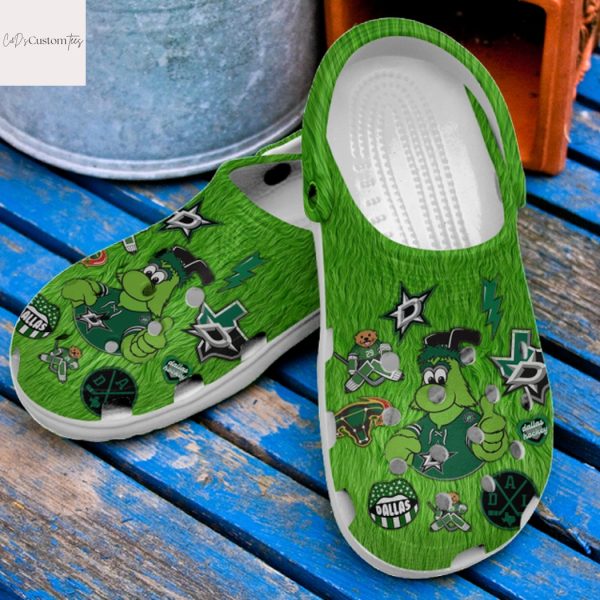 Dallas Stars Nhl Sport Green Crocs