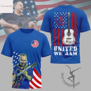 Dave Matthews Band United We Jam 3D T-Shirt