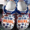 Edmonton Oilers Lets Go Oilers Crocs