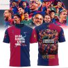 F.C Barcelona La Lliga Es Nostra El Futur Tambe 2025 Champions 3D T-Shirt
