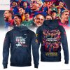 F.C Barcelona El Nostre Estil El Nostre Llegat La Liga 2025 Champions Hoodie – Black