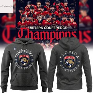 Florida Panthers 2025 Eastern Conference Champions Hoodie