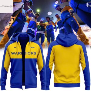 Golden State Warriors Basketball 2025 Zip Hoodie