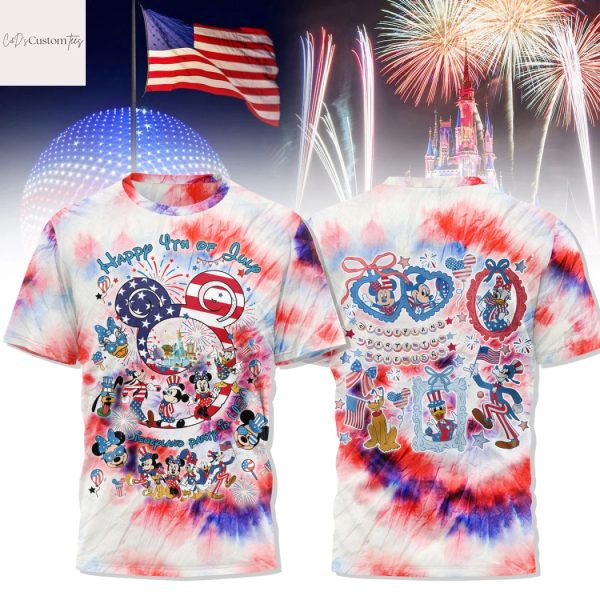 Grateful Dead Happy 4th Of July 3D T-Shirt